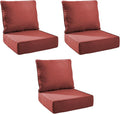Outdoor Cushion Set for Furniture Patio Furniture, UV Resistant, Water Resistant by PLANNTONNEO
