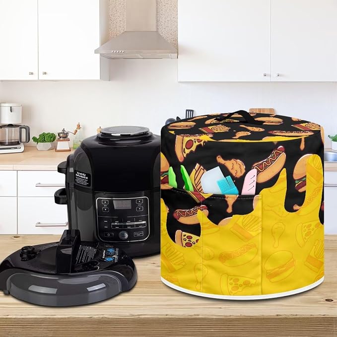8 Quart Pressure Cooker Small Appliance Covers, Washable Dust Cover - Image 3