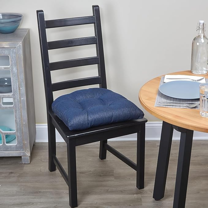 Klear Vu Gripper Overstuffed Universal Non-Slip Dining Chair Cushions - Image 7