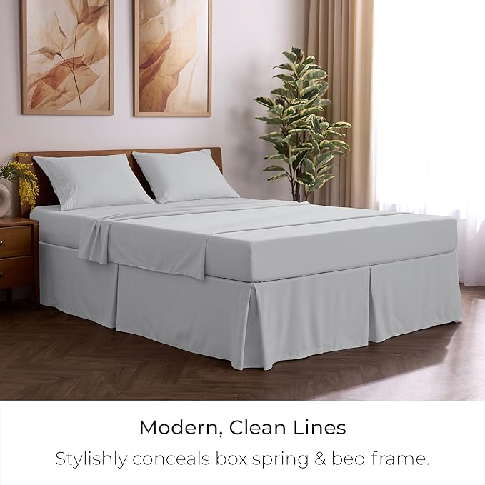 Mellanni Bed Skirt Twin XL Size - Image 5