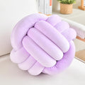 Decorative Throw Knot Pillow Ball by LUSJNGE