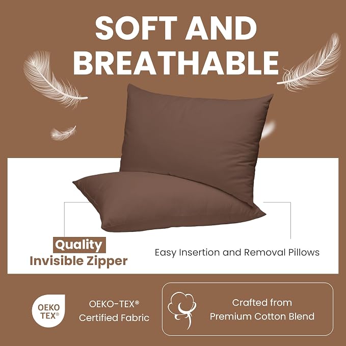 Haven & Glow Decorative Throw Pillow Cover – Rectangular Cushion Case - Image 3