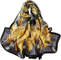Fashion Scarves Scarf 100% Silk Feeling Scarf Silk Like Scarves Long by Myneiyi