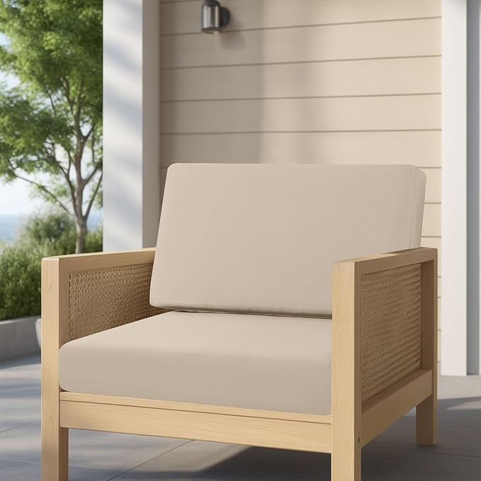 idee-home Outdoor Cushions for Patio Furniture, Outdoor Seat Cushions 28.5 x - Image 2