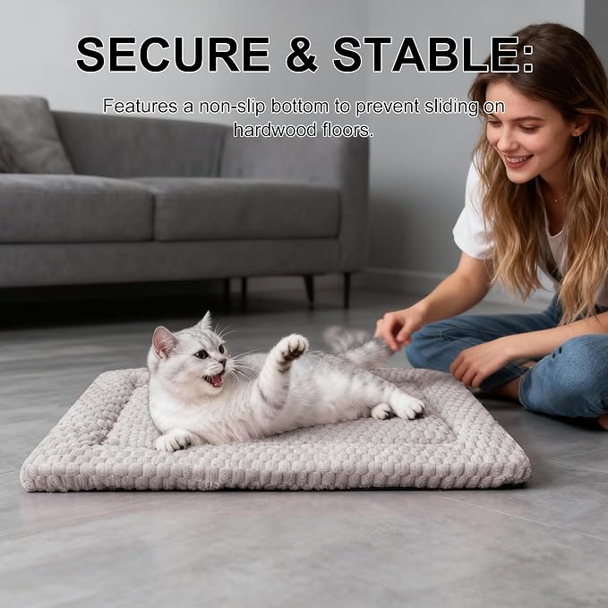 Dog Bed Mat - Dog Crate Pad - Reversible Mat - Image 2