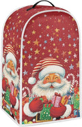 Christmas Blender Covers for Kitchen Countertop Decor, Santa Claus Blender by HUISEFOR
