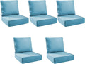 Outdoor Cushion Set for Furniture Patio Furniture, UV Resistant, Water Resistant by PLANNTONNEO