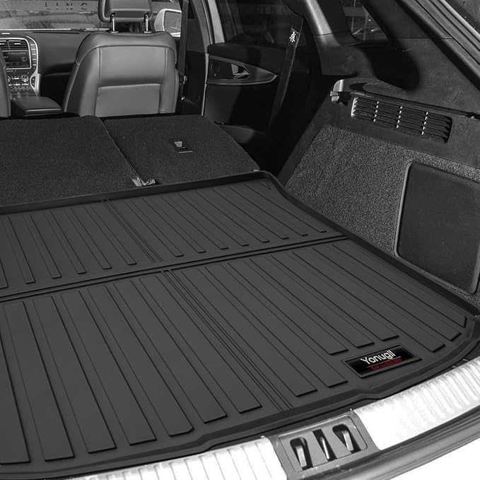Custom for 2007-2014 Ford Edge/2007-2015 Lincoln MKX Cargo Mats Trunk Liner All - Image 3