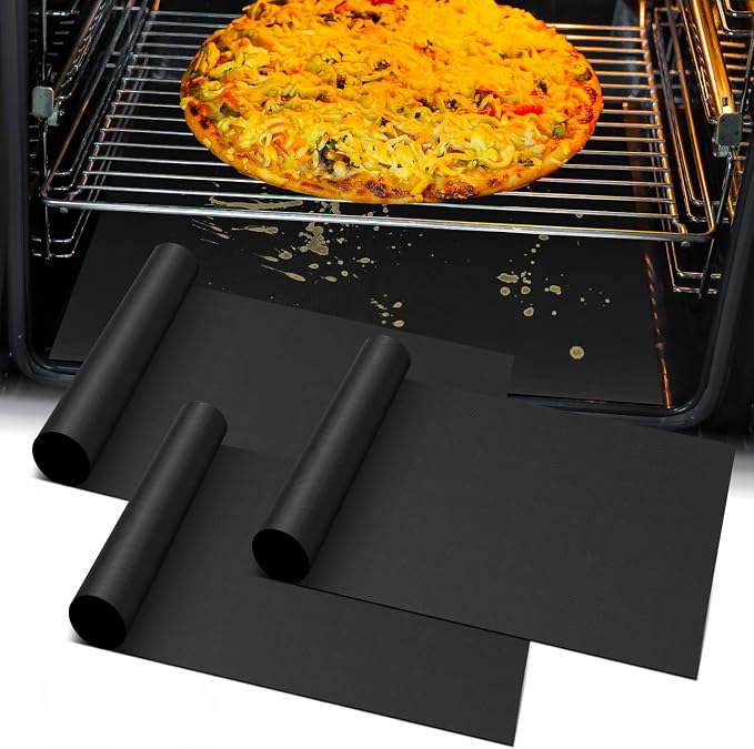 Oven Liners for Bottom of Electric Gas Oven -3Pack Large Heavy Duty Oven - Image 9