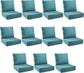 Outdoor Cushion Set for Furniture Patio Furniture, UV Resistant, Water Resistant by PLANNTONNEO