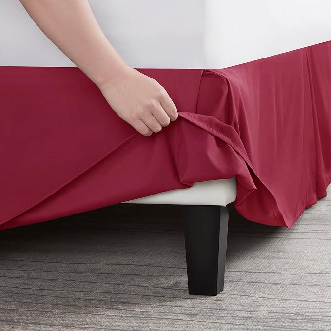 Nestl Red Heaven Twin Bed Skirt - Image 5