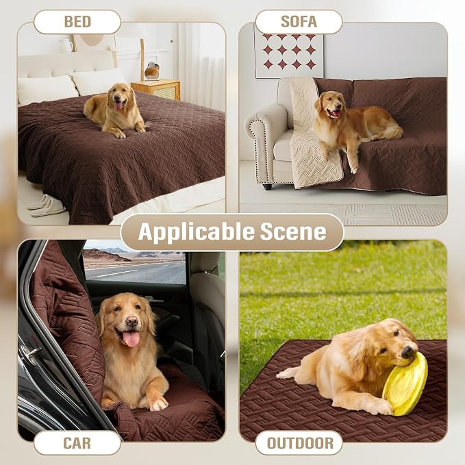 BOCTOPUG Dog Bed Cover for Pets Blankets Rug Pads for Couch Protection - Image 6