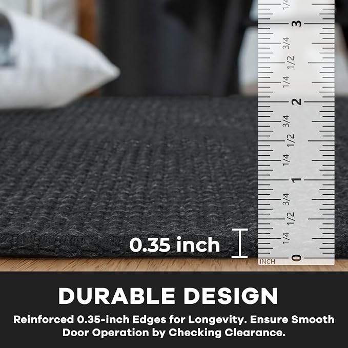 KOZYFLY Runners for Hallways 2x8 ft Washable Kitchen Runner Non Slip Rubber - Image 4