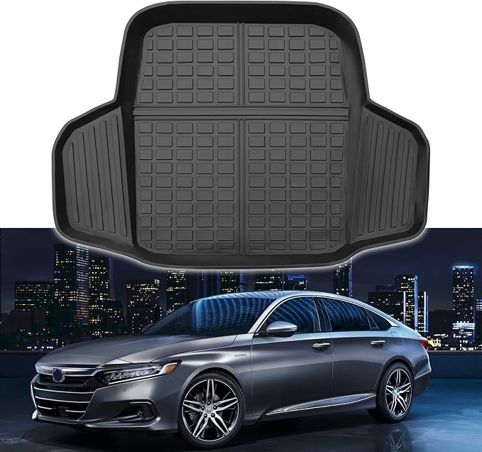 Custom for 2018-2025 2026 Honda Accord Cargo Mats Trunk Liner All Weather TPE by Yonugli