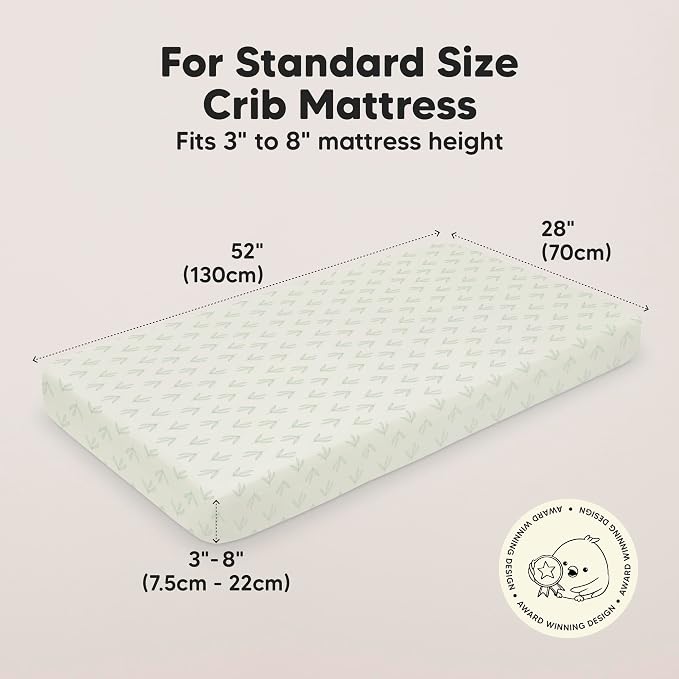 KeaBabies 2-Pack Baby Crib Sheets - Image 3