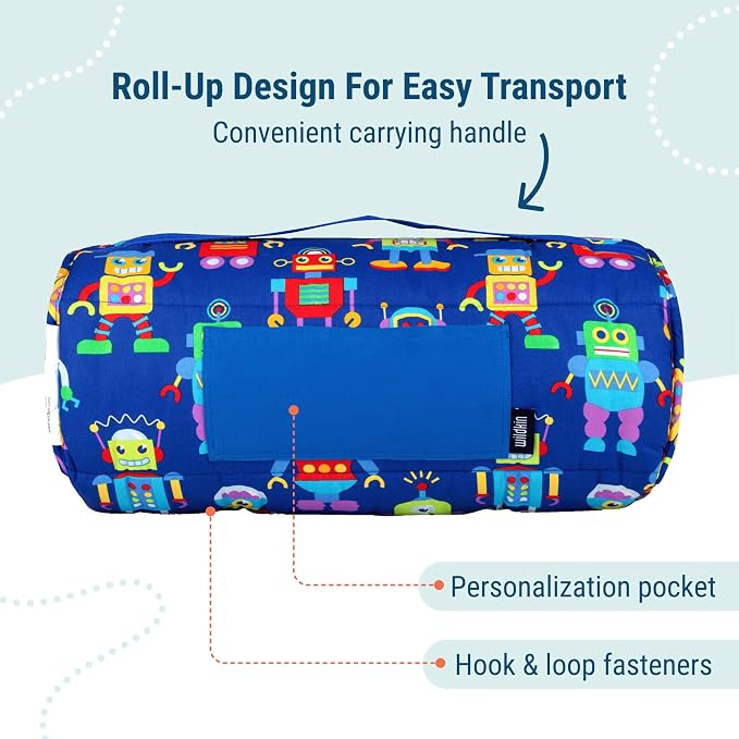 Wildkin Kids Original Nap Mat – Cozy Kids Sleep Mat - Image 4