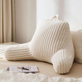 Blissful Diary Reading Pillow for Sitting in Bed, Flannel Back Pillow Bed by ForEveryBabysBetterLife