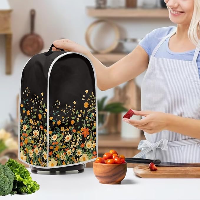 Food Processor Cover, Blender Covers, Kitchen Appliance Accessories, Pretty - Image 3