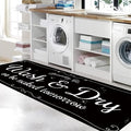 Laundry Room Rug Non Slip Floor mats Farmhouse Large Laundry Rugs by Zoke