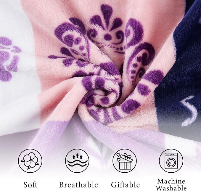 SOCHOW Giftable Throw Blanket for Mom, Super Soft and Cozy Gift for Birthday - Image 5