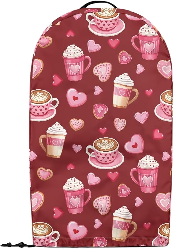 Romantic Kitchen Blender Dust Cover Red Food Processor Heat Dust Protection - Image 2