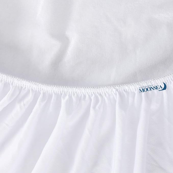 Cot Size Mattress Protector Waterproof, Smooth Top Mattress Protector - Image 4