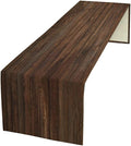Wood Board Table Runner Farmhouse Rustic Wood Brown Barn Hardwood Kitchen by ZhiRain
