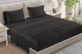 Egyptian Cotton Sheets Split King Size Sheet Set, 800 Thread Count Sateen Weave by CHATEAUHOMECOLLECTION