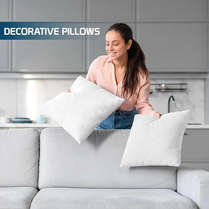 Utopia Bedding Throw Pillows, 18 x 18 Inches Pillows - Image 3