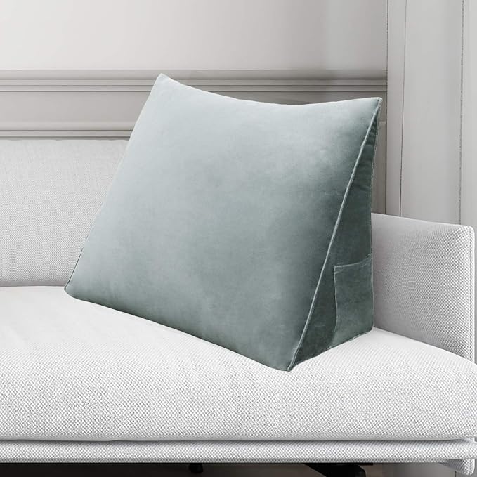 Wedge Headboard Pillow Dorm Room Reading Pillow Back Support - Image 3