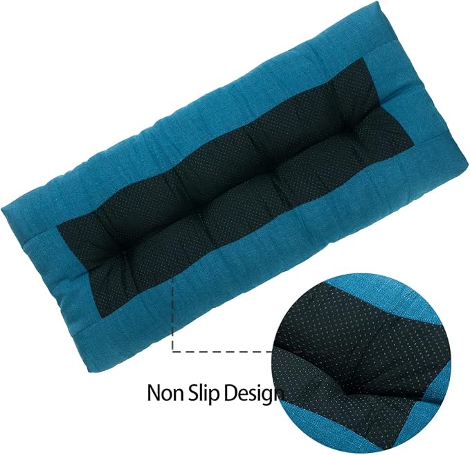 FUNHOME Outdoor Bench Cushion 42 x18 inch - Image 2