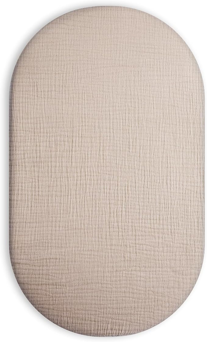 Bassinet Sheet for Baby Boy and Girl, Fitted Sheets for Rectangle, Hourglass by Meowcards