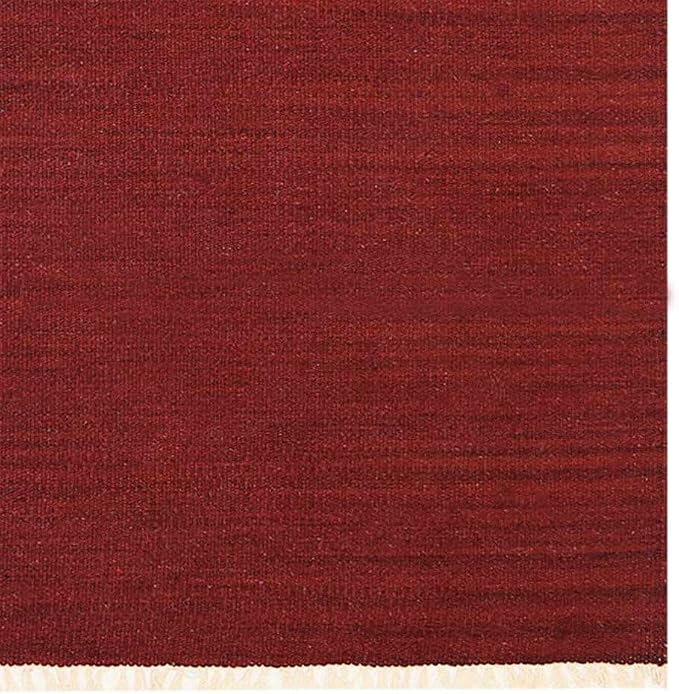 Rugsotic Carpets Hand Woven Flat Weave Kilim Wool 2'6''x6' Runner Area Rug - Image 4