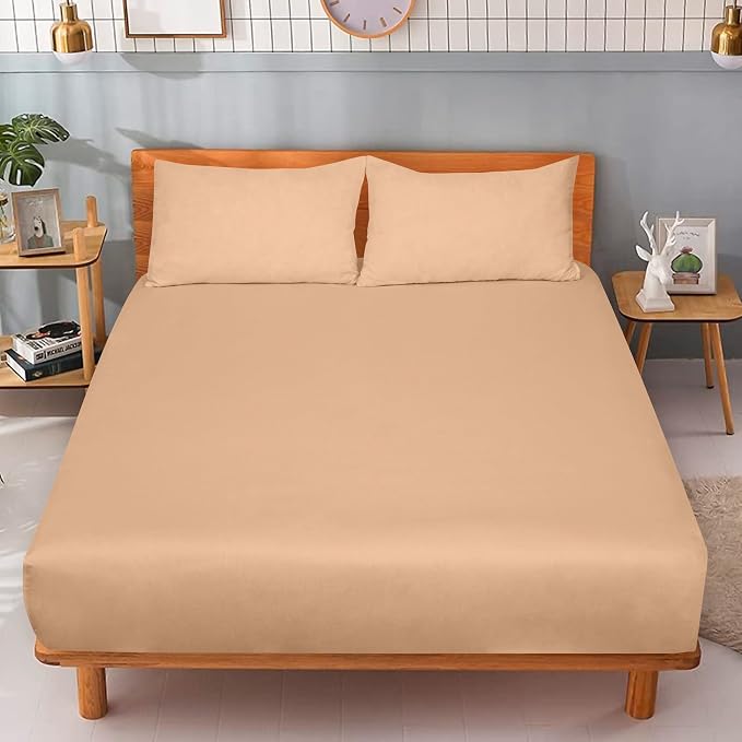 ROYALE LINENS 300 Thread Count 100% Long Staple Combed Cotton Fitted Sheet Twin - Image 5