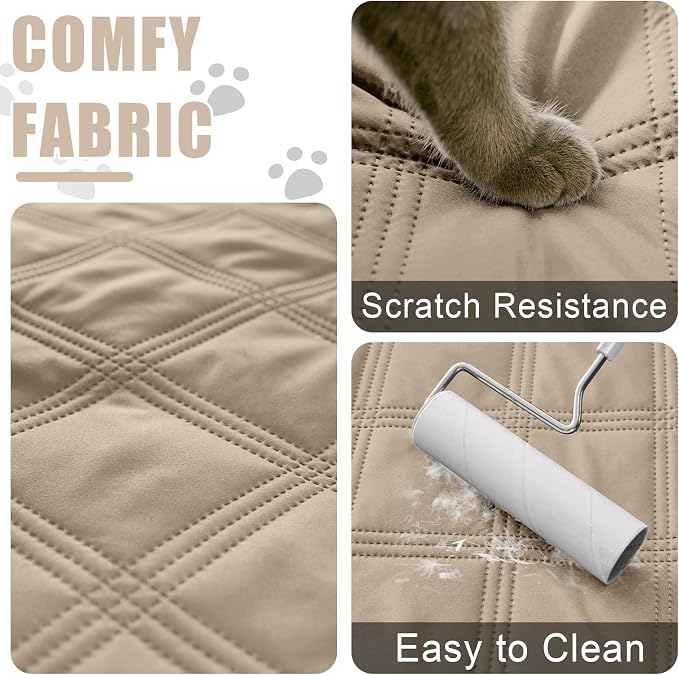 Smiry Waterproof Dog Bed Cover Blanket 30x53, Soft Reversible Pet Blanket - Image 4