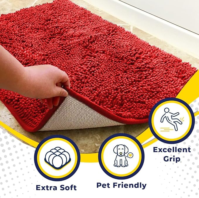 Muddy Mat® Shown on TV – Super Absorbent Microfiber Dog Door Mat - Image 2