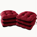 Chair Cushions for Dining Chairs Set of 6, Chair Pads by IPYNBAP