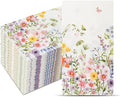 100Pcs Disposable Floral Paper Napkins Decorative Bathroom Napkins Guest by Unknown