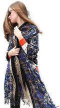 DANA XU 100% Merino Wool Pashmina Shawl by DANAXU