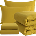 NTBAY Twin Comforter Set with Sheets, 5 Pieces Soft and Breathable Twin Bedding by NTBAY