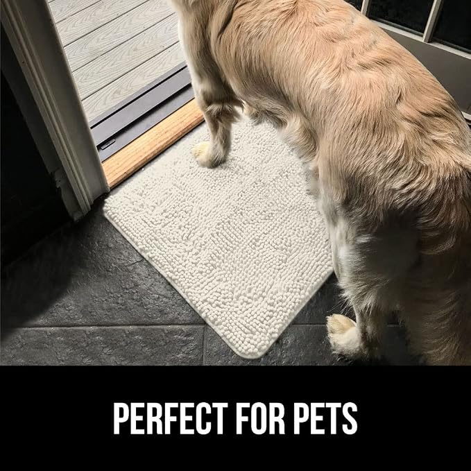 GORILLA GRIP SOAKSTOPPER Dog Door Mat, 36x24 Machine Washable Rug Absorbent - Image 6