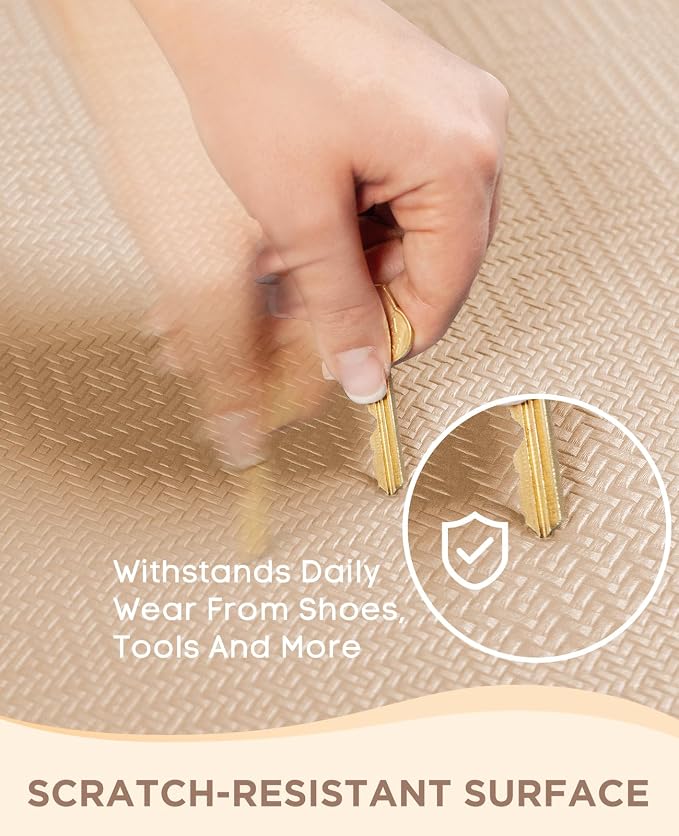 Ophanie Kitchen Mats for Floor, 3/4 inch Thick, 17x24 Anti Fatigue Cushioned Mat - Image 5