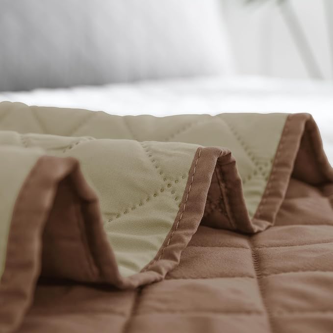 Easy-Going Twin Size Reversible Quilt Set - Image 6