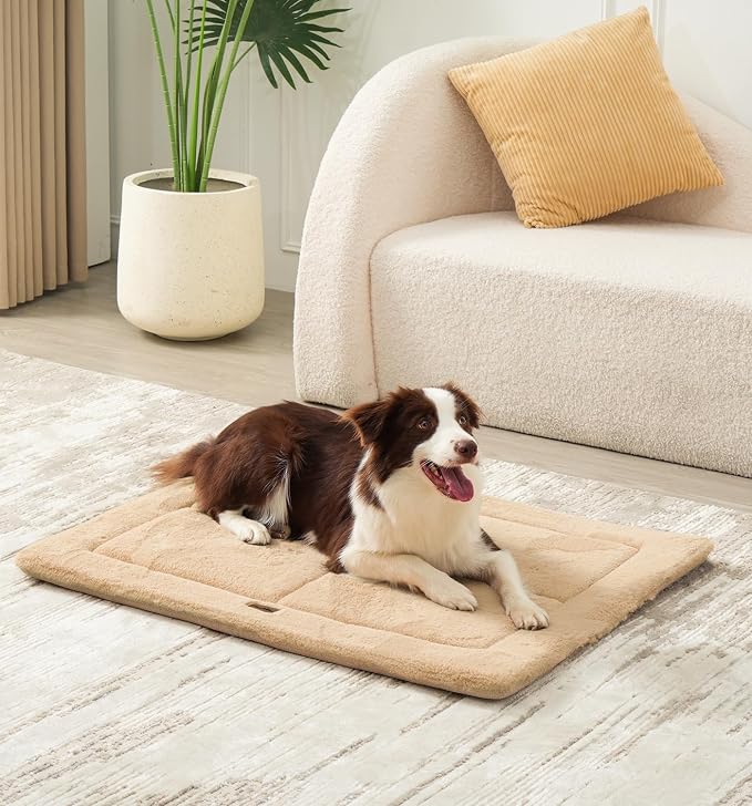 MADE 4 PETS Dog Crate Pad Bed for Large Dogs, Washable & Reversible, Anti-Slip - Image 7