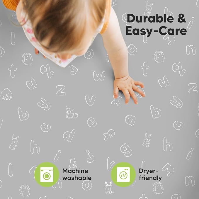 2-Pack Mini Crib Sheets Fitted - Image 7