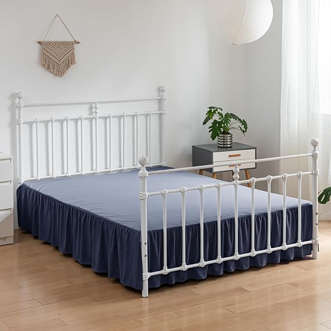 Bed Skirt Twin Size Ruffled Bed Skirt - Image 2