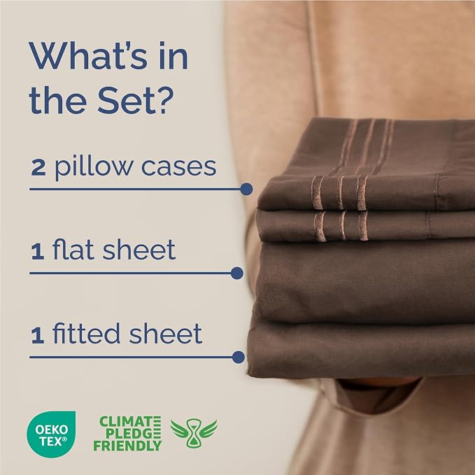 Full Size 4 Piece Sheet Set - Image 2