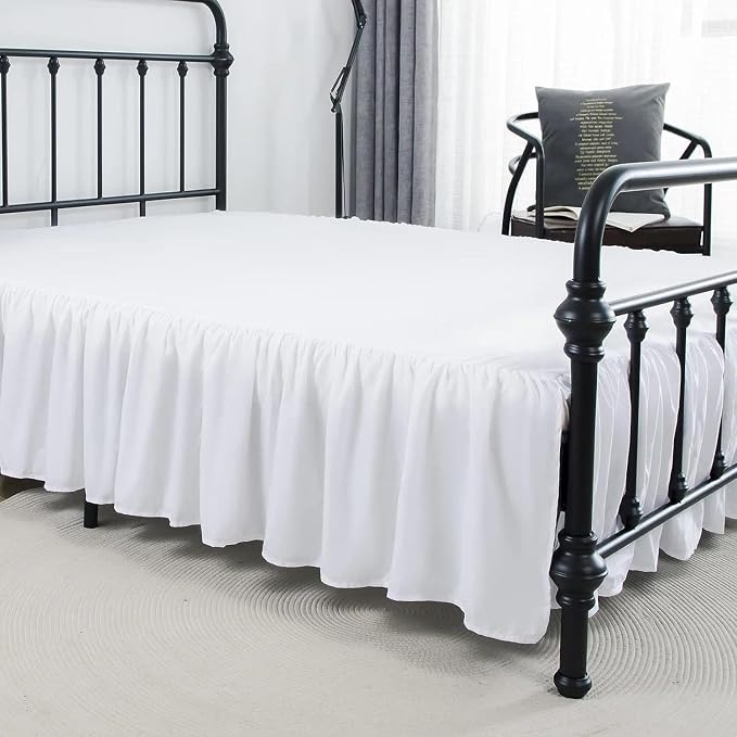 Bed Skirt Full Size Ruffled Bed Skirts - Image 5