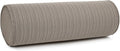 Sherry Kline Island Breeze Indoor/Outdoor Corded Neck Bolster Khaki 6"x 18" Set by SherryKline