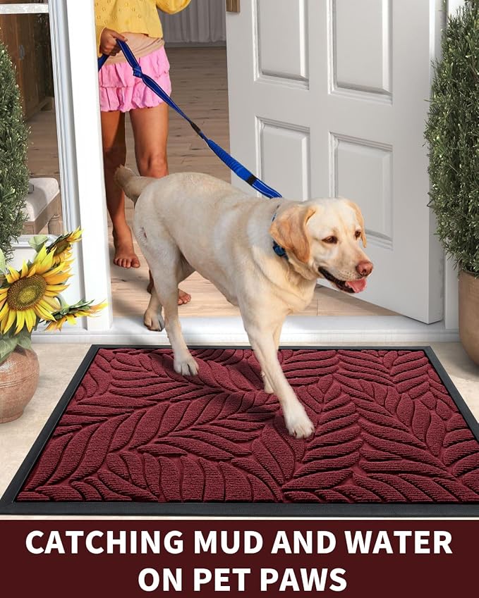 Yimobra 60x36 Large Door Mat Outdoor Indoor, All-Season Waterproof Door Mat - Image 6